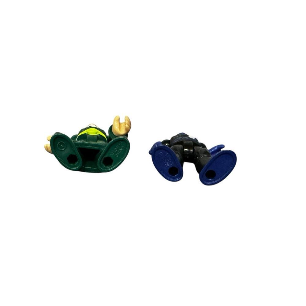 Fisher Price Imaginext Blue Black Knight & Green Neon Wizard Action Figures - Picture 9 of 9
